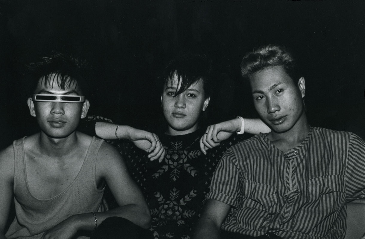Two Cambodians and Friend