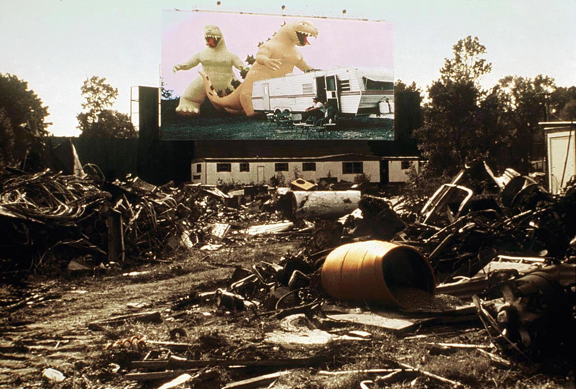 Godzilla and the White Trailerhome