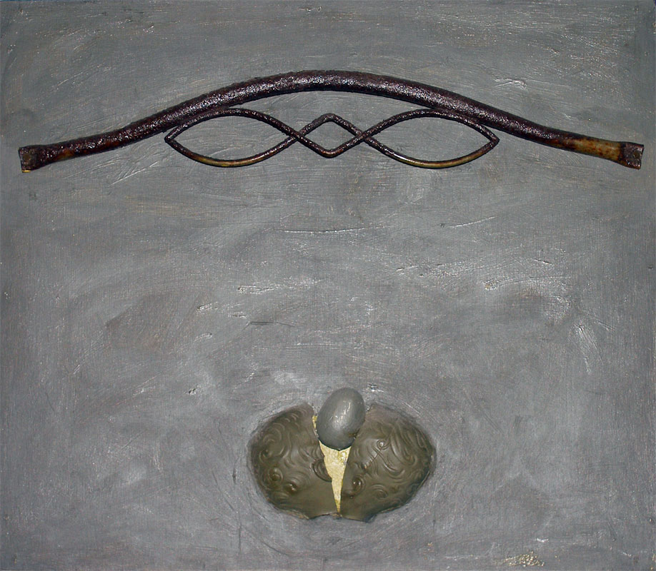 Wrought Iron Egg