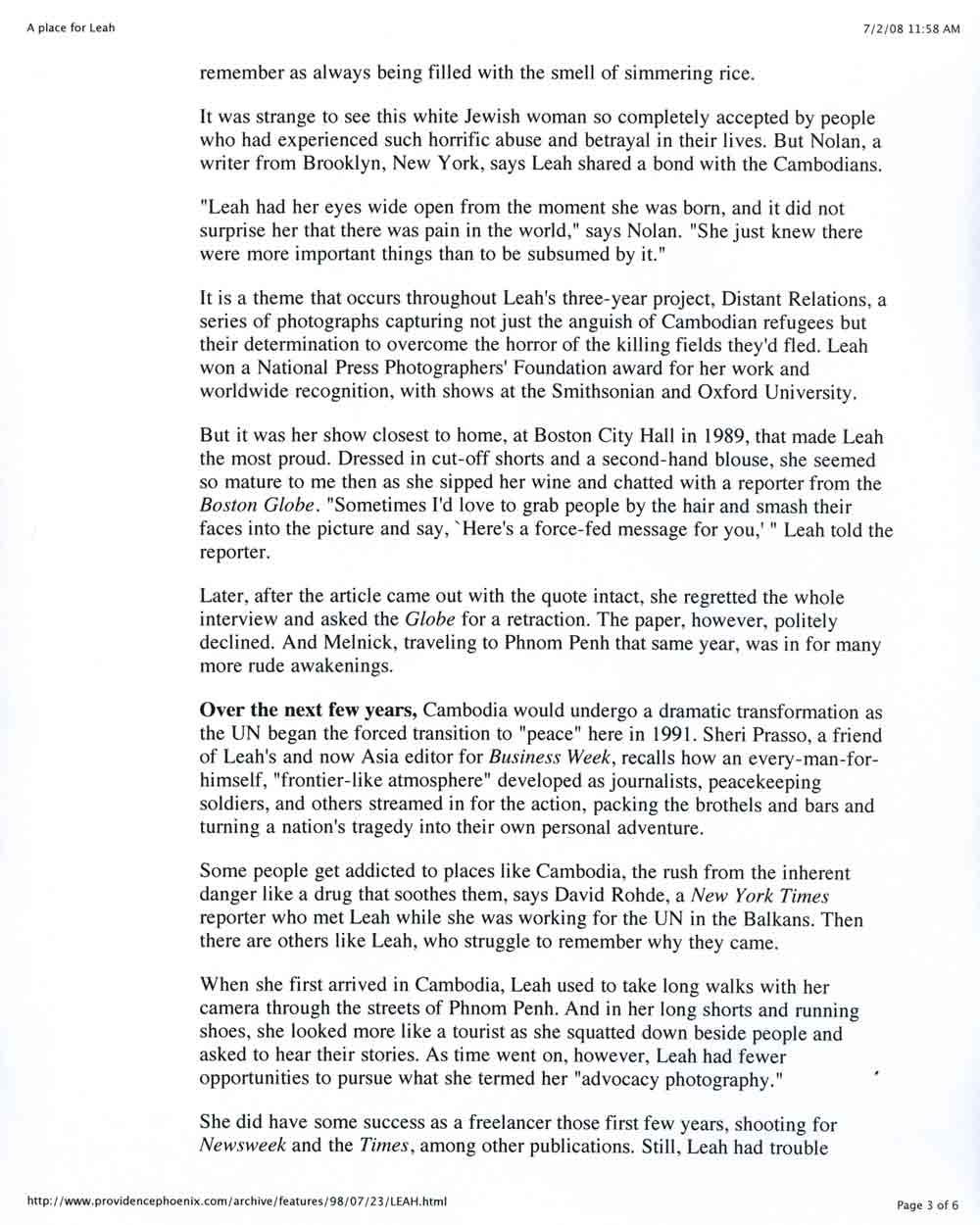 A Place for Leah, pg 3