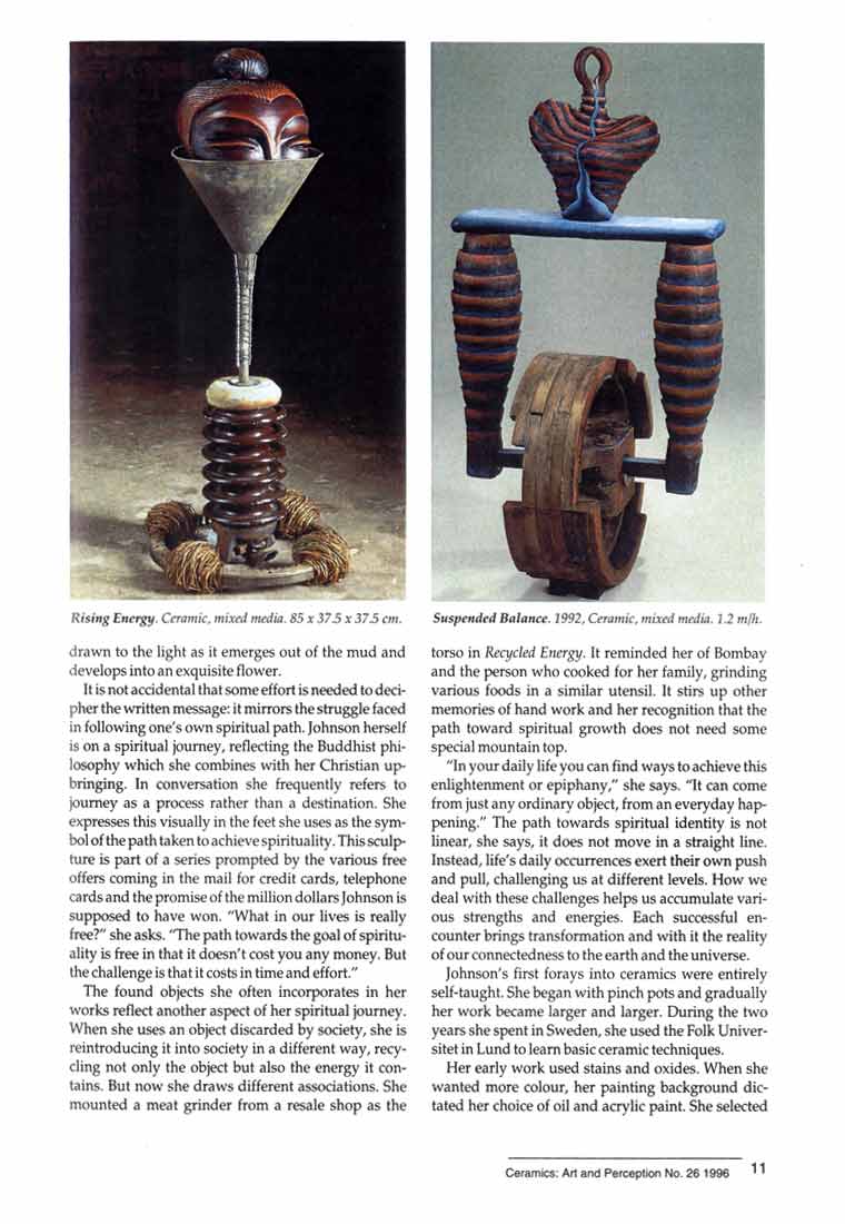 Indira Freitas Johnson: Journey of an Artist, article, pg 2