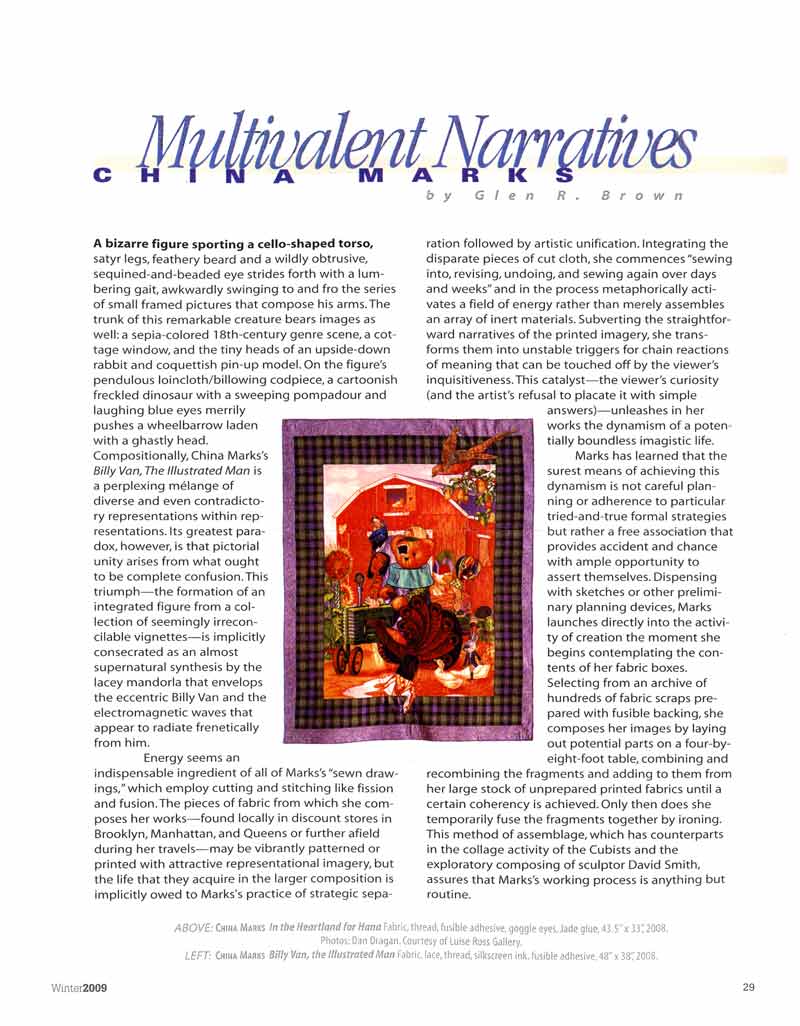 Multivalent Narratives: China Marks, article, pg 1