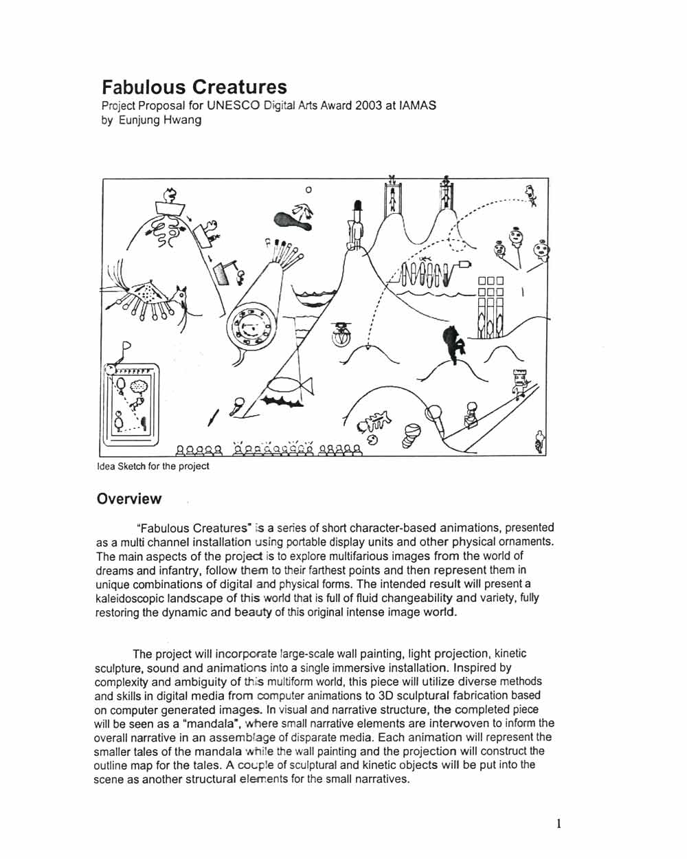 art proposal example