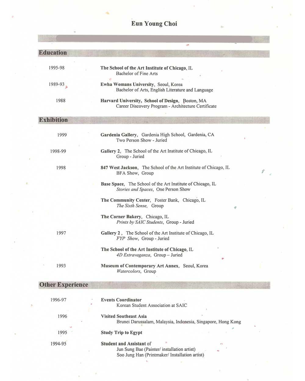 resume Resume For Art Student artists resumes artistic cv twentyhueandico resume graphic artist art sample for student customer service