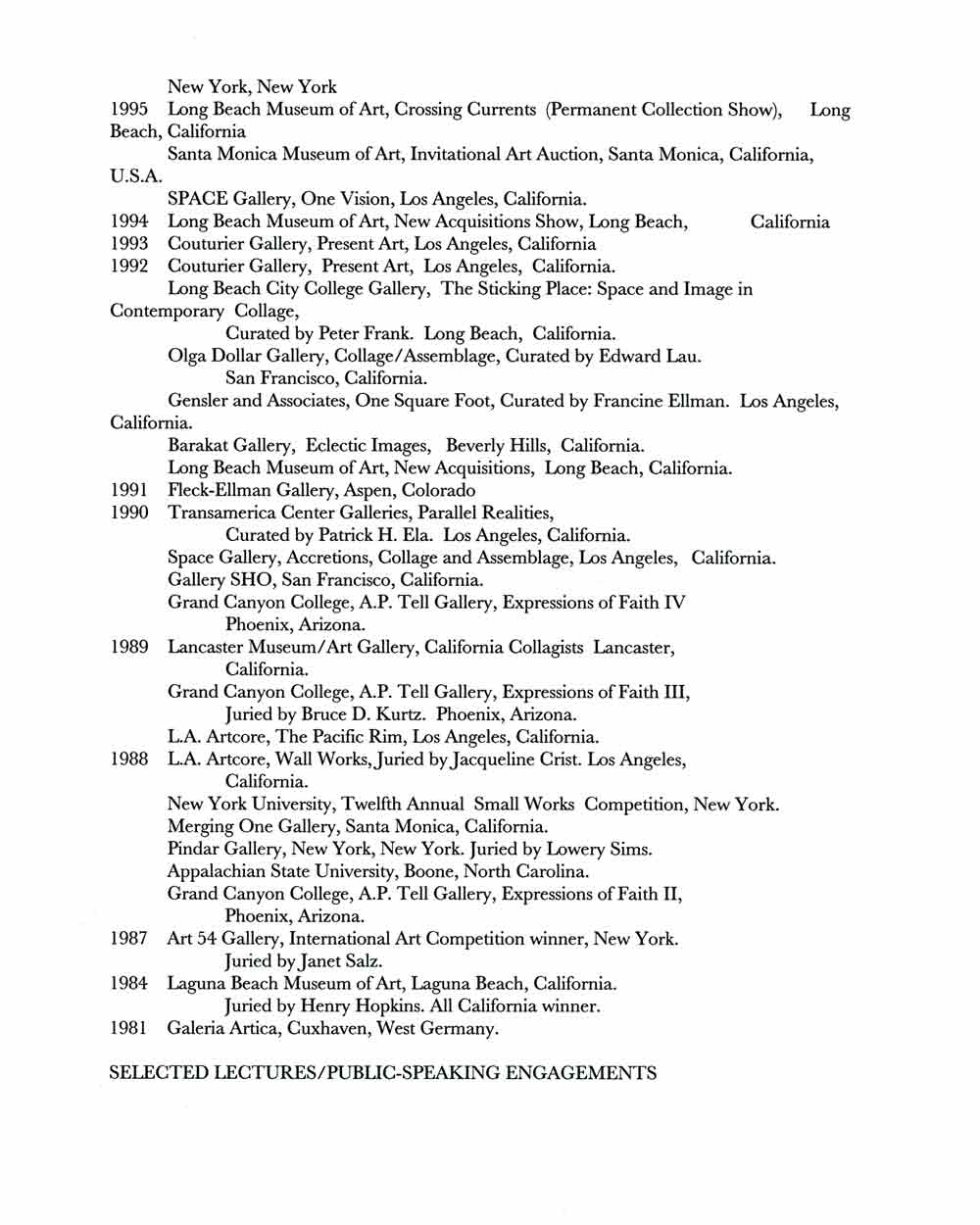 Junko Chodos' Resume, pg 3