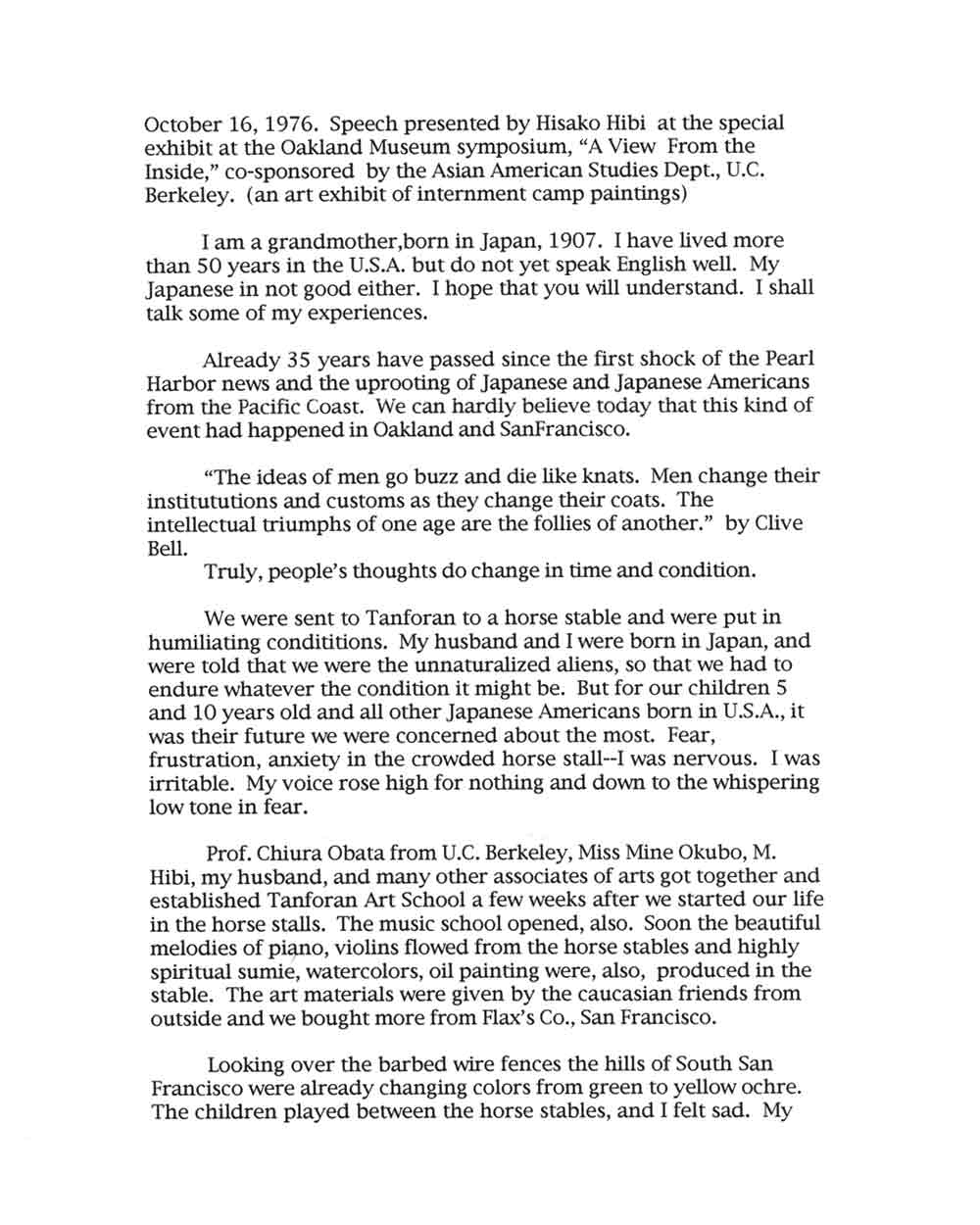Hisako Hibi's speech, pg 1