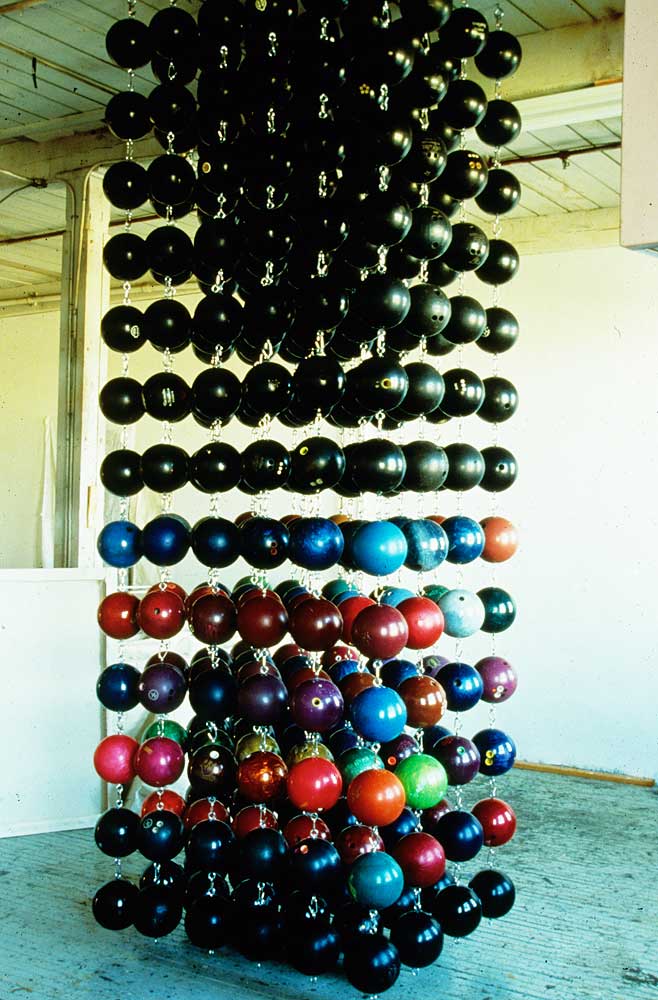 Bowling Ball Curtain