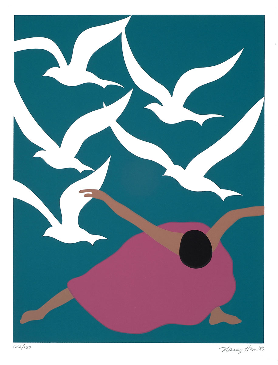Dancer with Birds