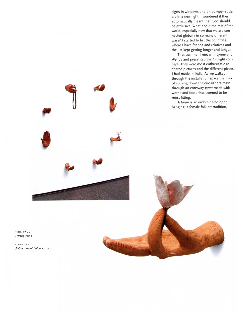 More or Less: A Journey of Discovery, essay, pg 3