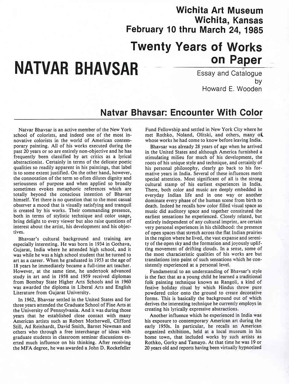 Essay English Example Natvar Bhavsar Encounter With Color Essay Pg Personal Narrative Essay Examples High School also Abraham Lincoln Essay Paper Bhavsar Natvar Selected Document Artasiamerica A Digital Health Awareness Essay