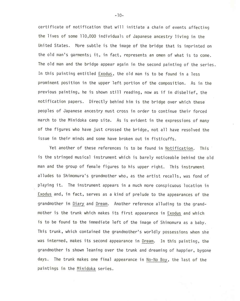 A Japanese-American Artistic Sensibility, pg 10