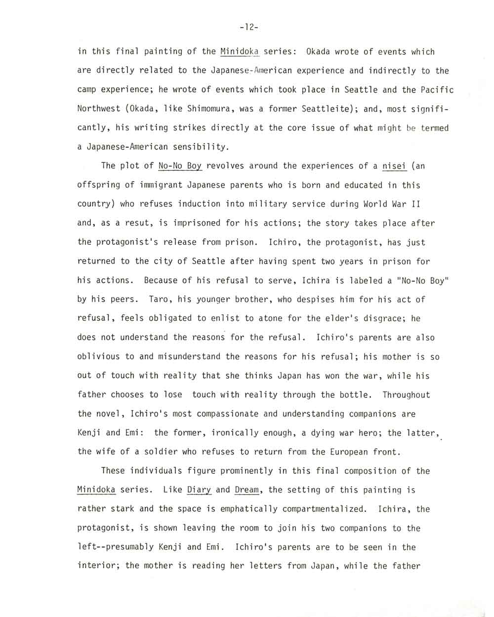 A Japanese-American Artistic Sensibility, pg 12