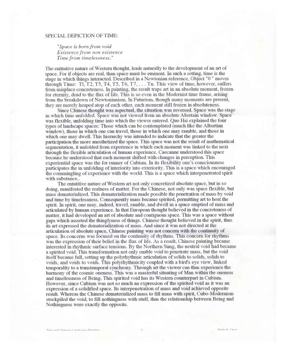 Time and Chinese Landscape, pg 3