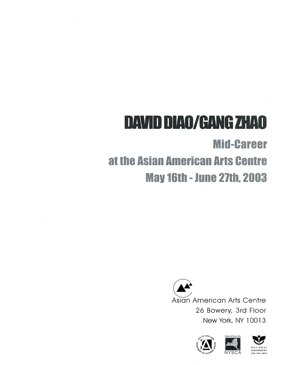 Diao David Selected Document Artasiamerica A Digital Archive David Diaogang Zhao Title Page Who Can Do My Assignment also First Day Of High School Essay Essay About Healthy Diet
