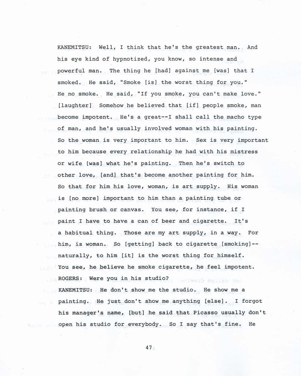 Interview, pg 9