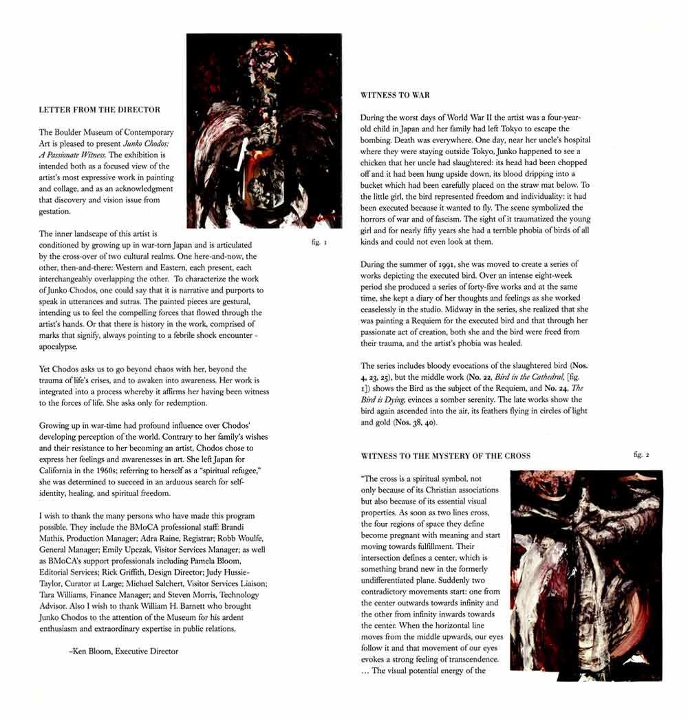 Passionate Witness brochure, pg 1