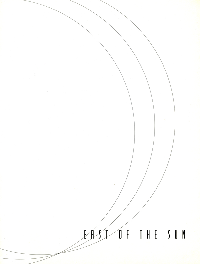 East of the Sun, catalog, cover