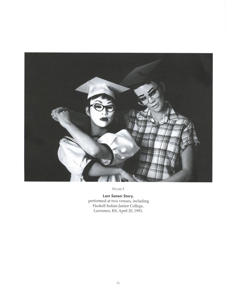 Roger Shimomura, brochure exerpt, pg 1