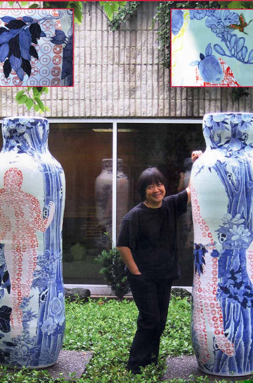 Exhibition Poster for "Courtyard Installation", Burlington Art Center,2010