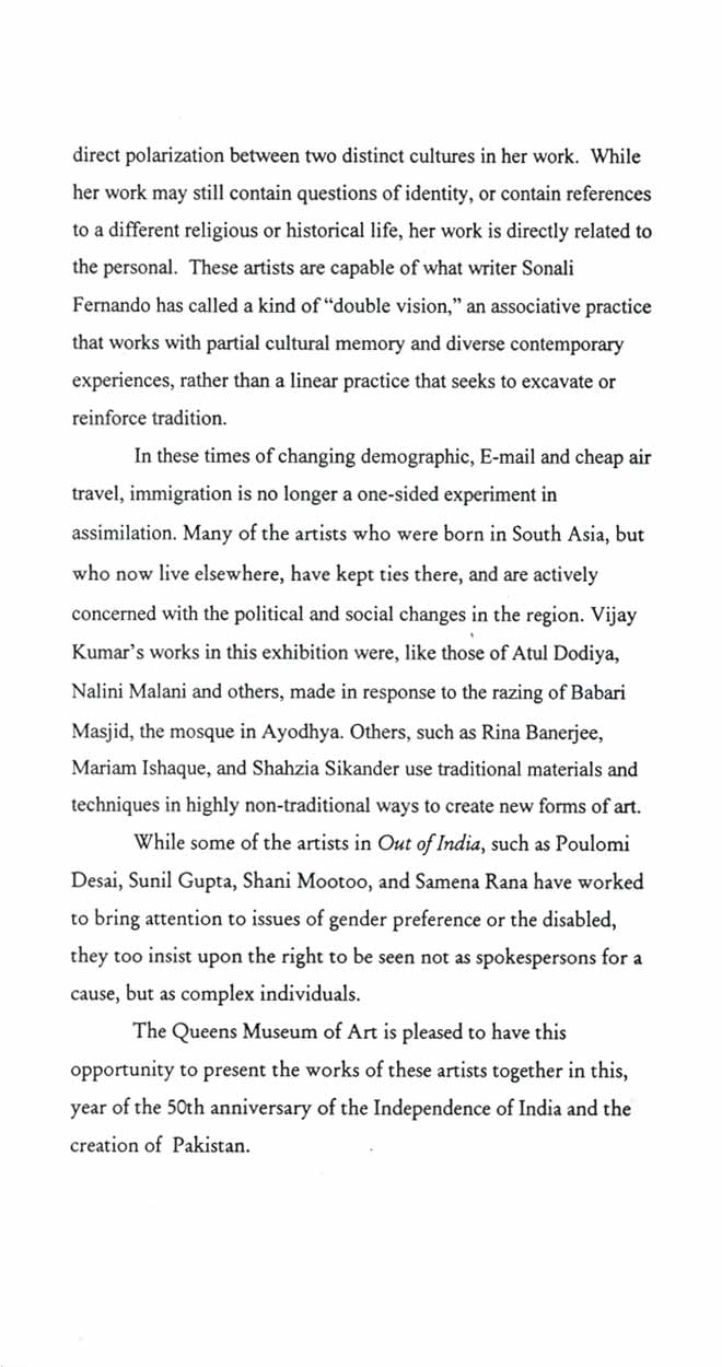 Out of India, brochure, pg 5