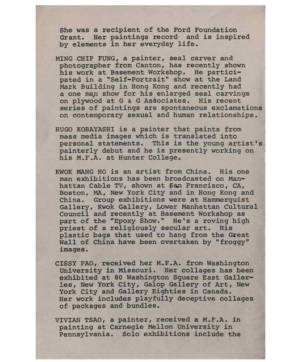 Ten Chinatown, First Annual brochure, pg 6
