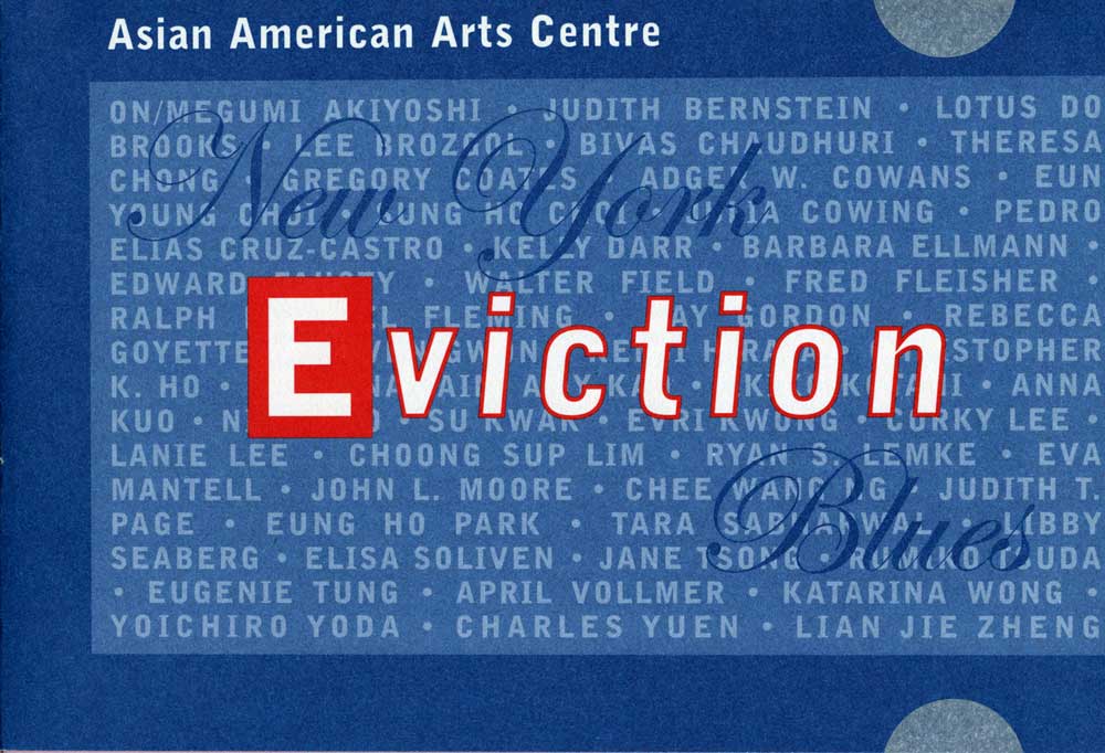 Eviction Blues flyer, pg 1