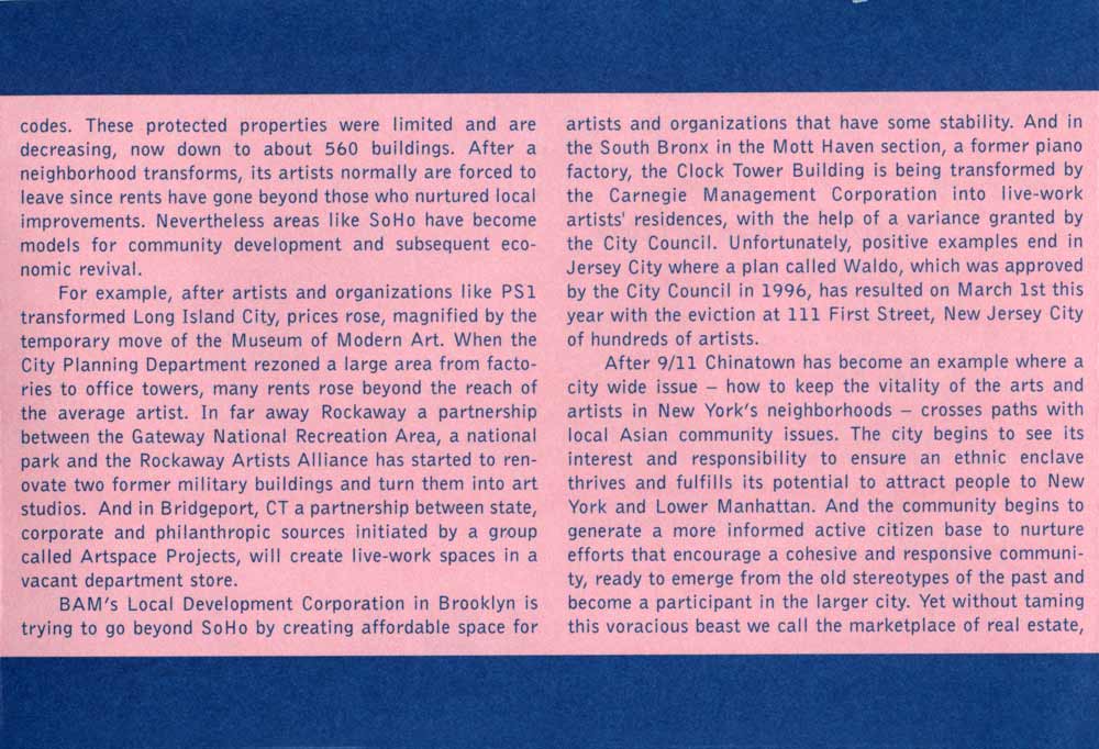 Eviction Blues flyer, pg 4
