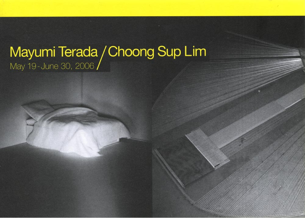 Mayumi Terada/Choong Sup Lim, flyer, pg 1