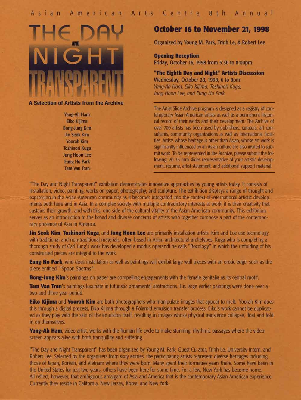 Day and Night flyer, pg 2