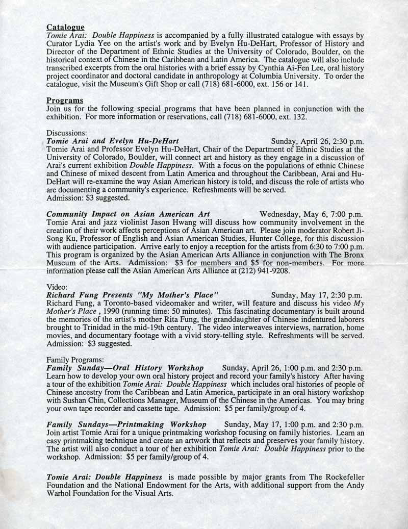 Double Happiness sheet, pg 2