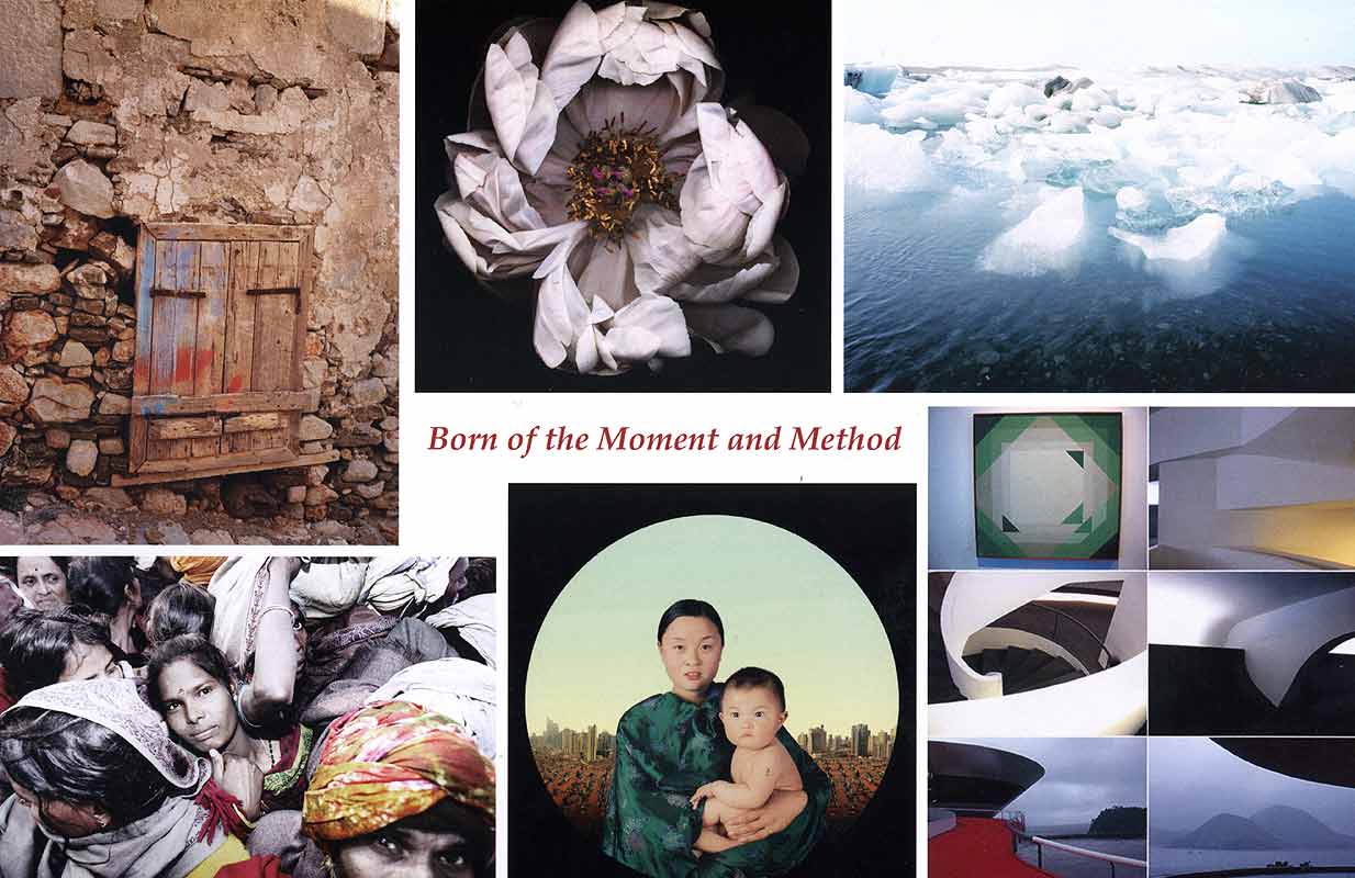 Born of the Movement and Method, postcard, pg 1