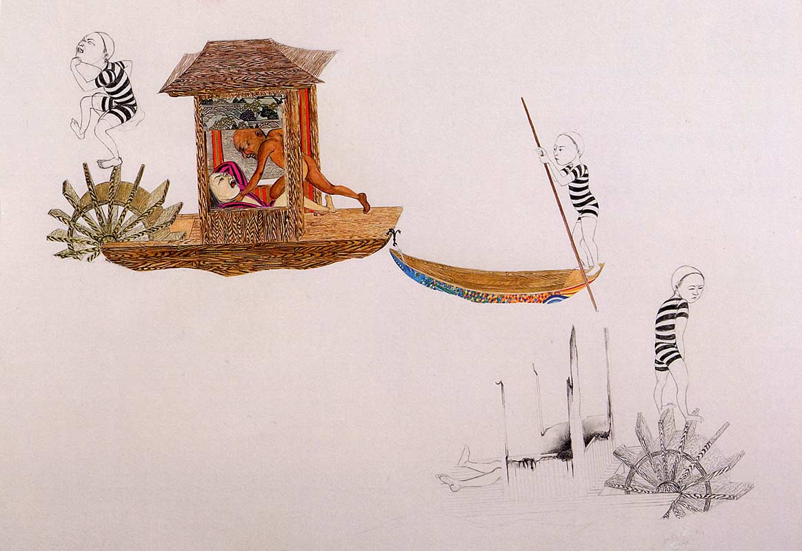 Fay Ku: Surface Tension, postcard, pg 1