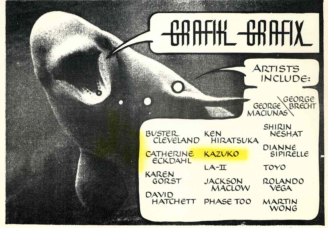 Grafik / Grafix: Celebrating Asian Heritage Month, postcard, pg 1