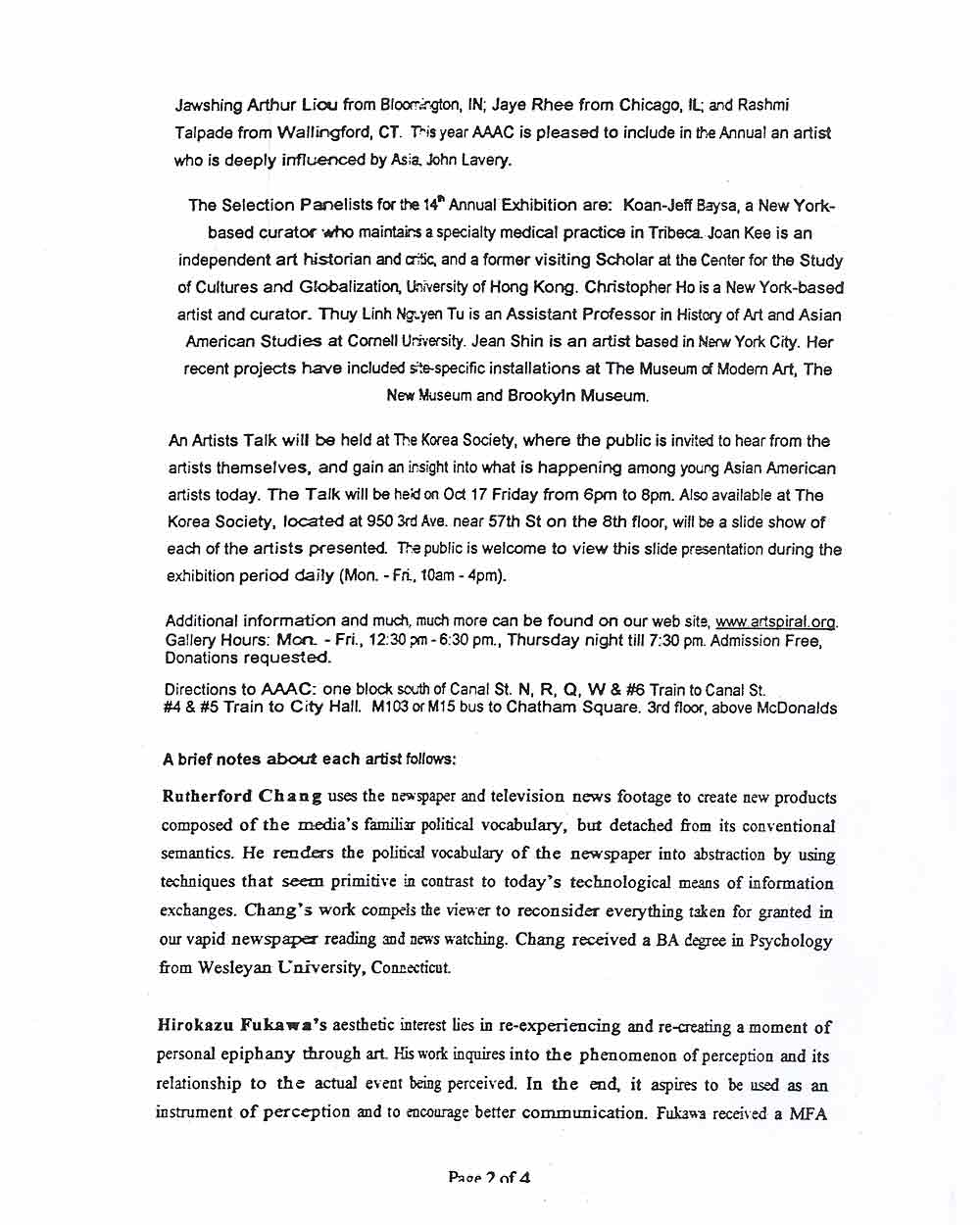 Butternut Ink, press release, pg 3