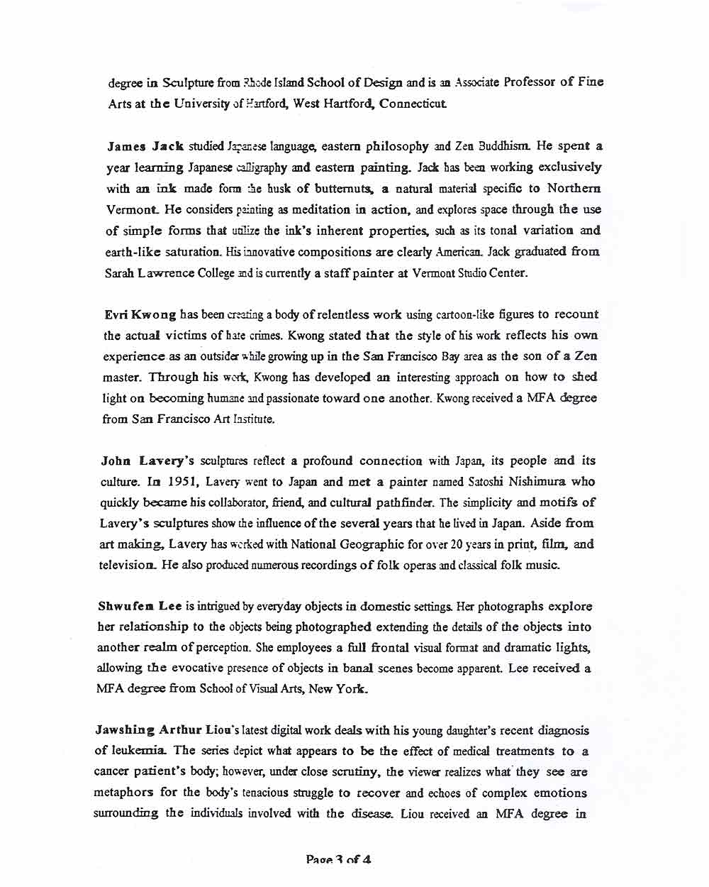 Butternut Ink, press release, pg 4