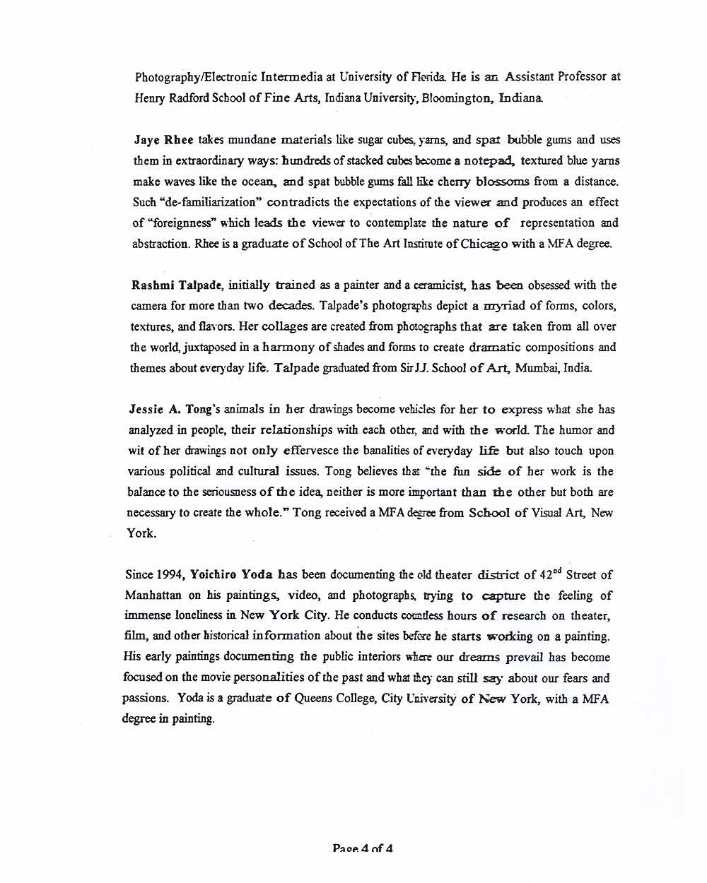 Butternut Ink, press release, pg 5
