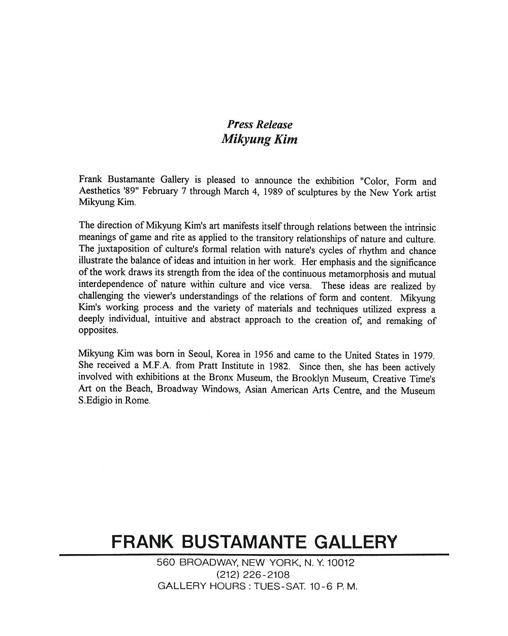 kim mikyung selected document artasiamerica a digital archive digital release form