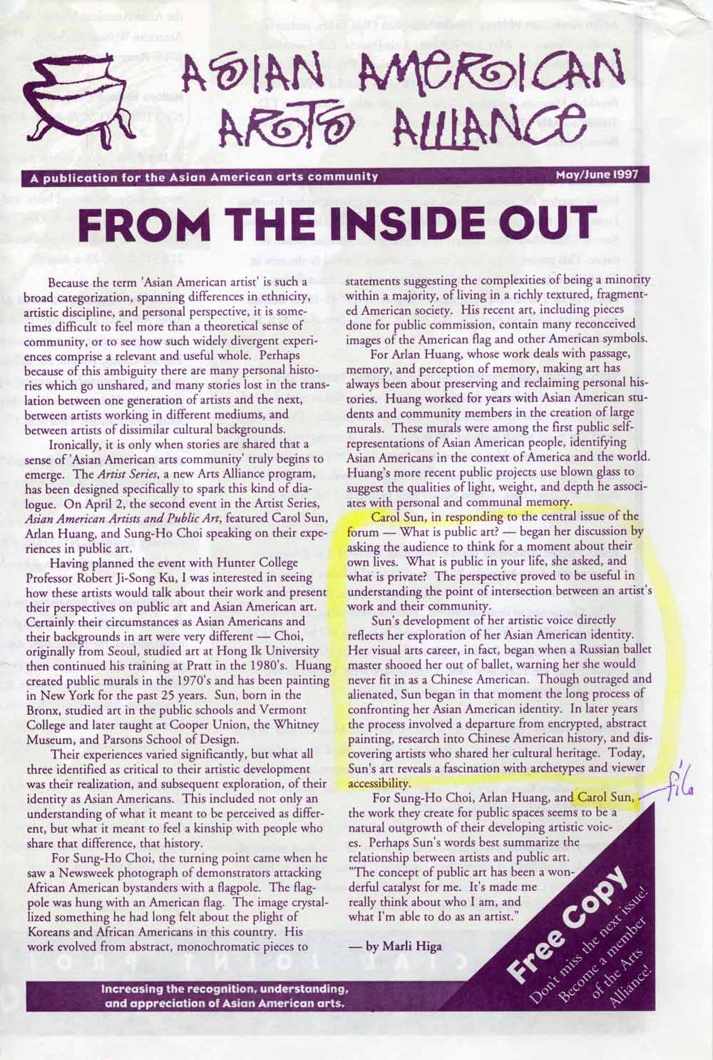 From the Inside Out
