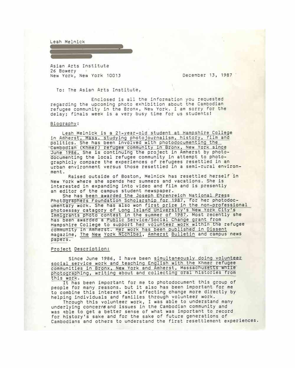 Letter to AAI, pg 1