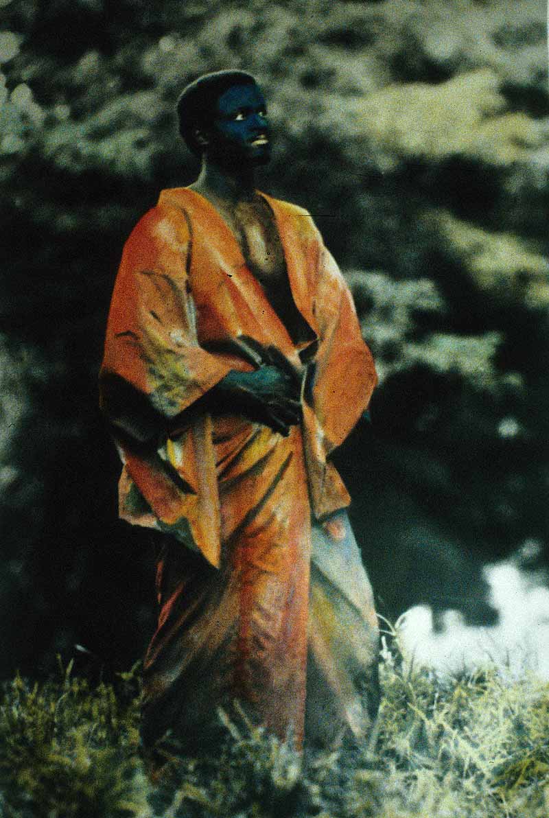 Men In Red Kimono