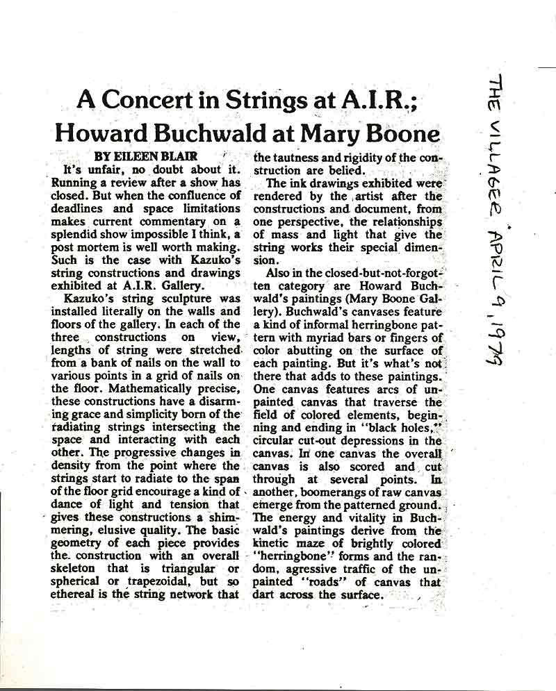 A Concert in Strings at A. I. R., review