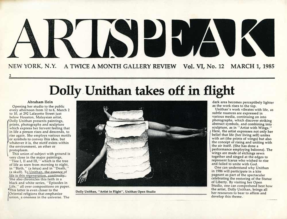 Artspeak article
