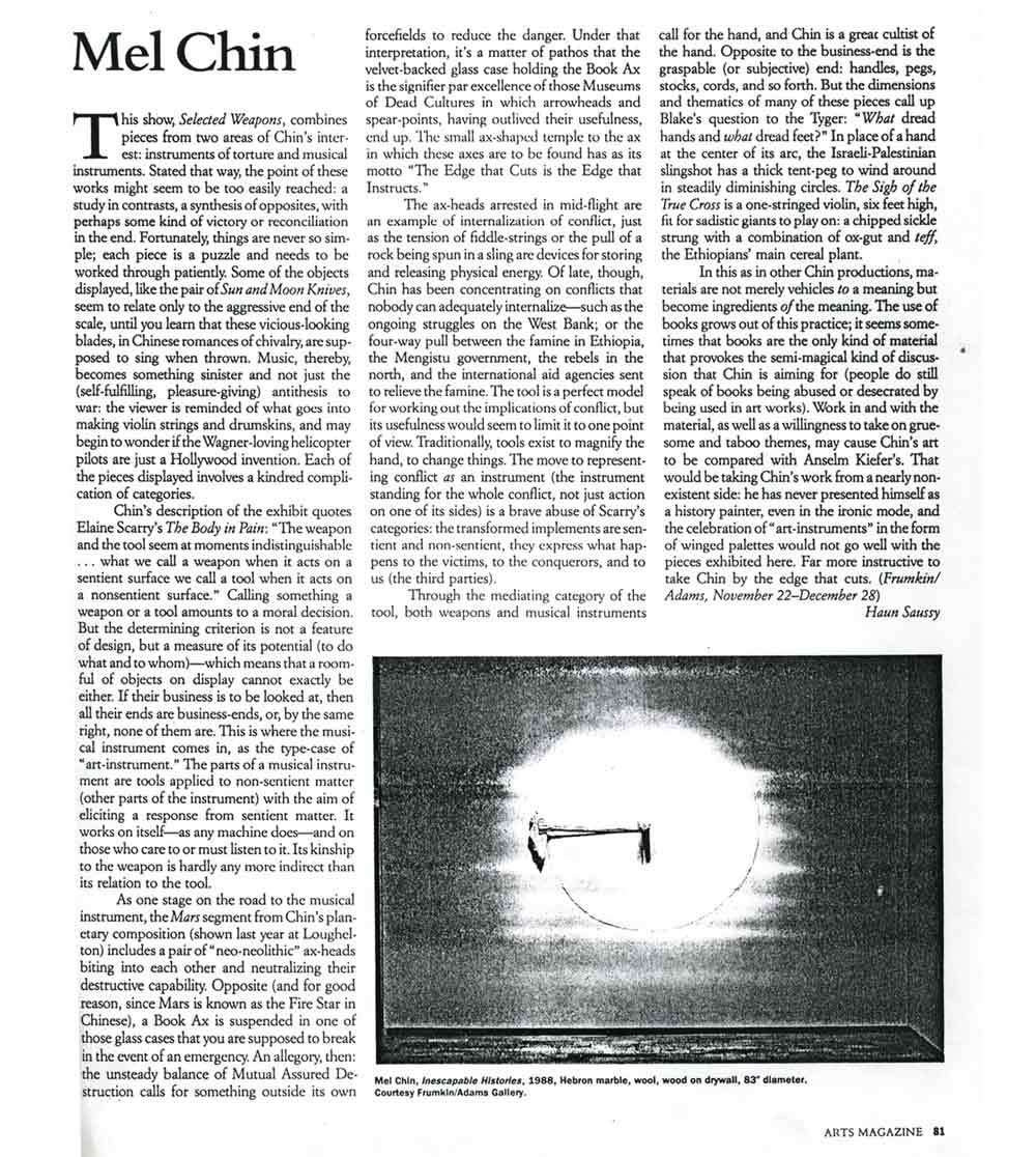 Chin Arts Magazine